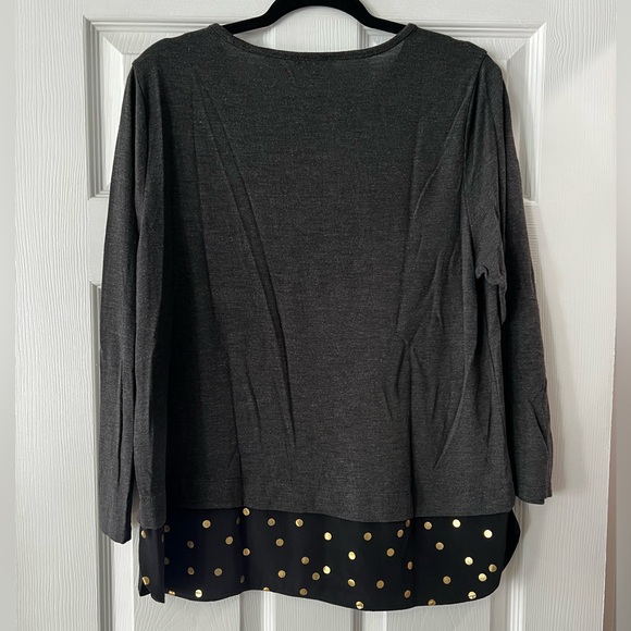 Sweater with Blouse Detail - Picture 2 of 2